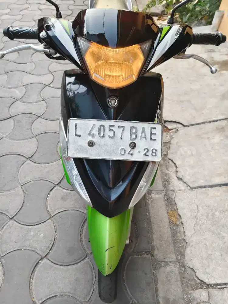 Mio J 2012 CW Hijau Hitam Siap Kerja