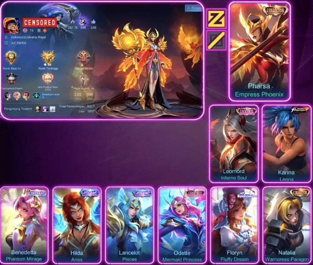 JUAL ML SPEK GAGAH