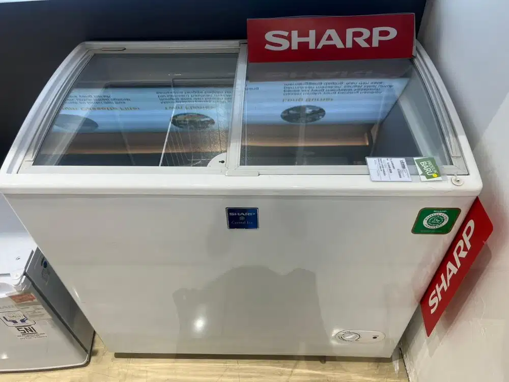 kredit chest freezer sharp