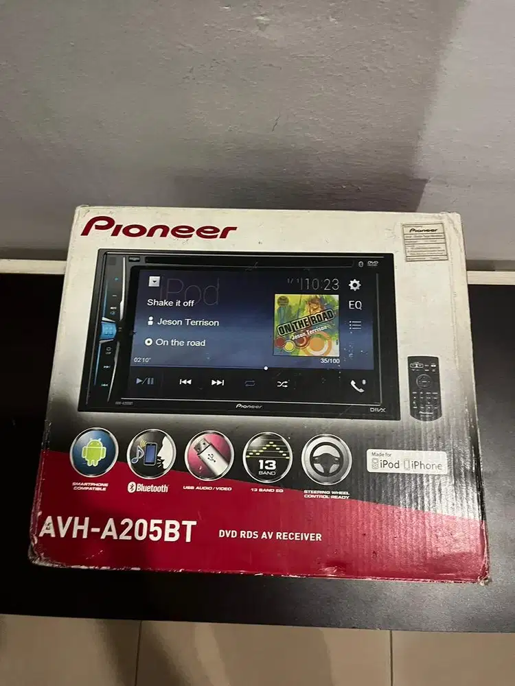 tape double din | headunit pioneer