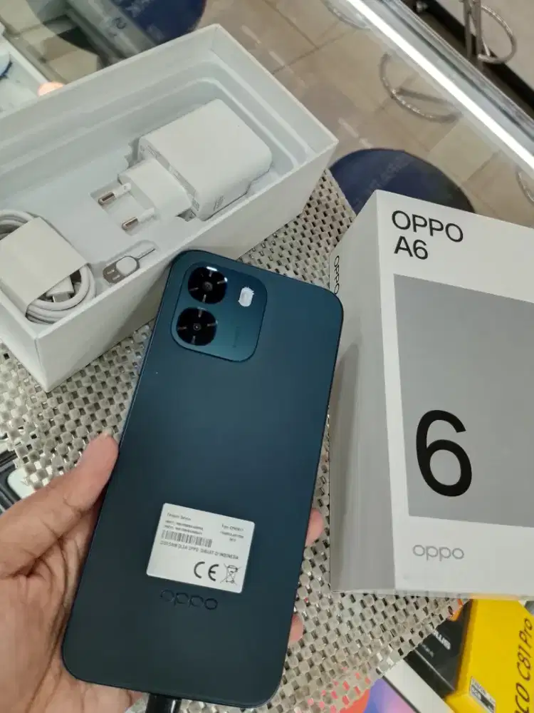 Second Oppo A6 6/256 gb biru