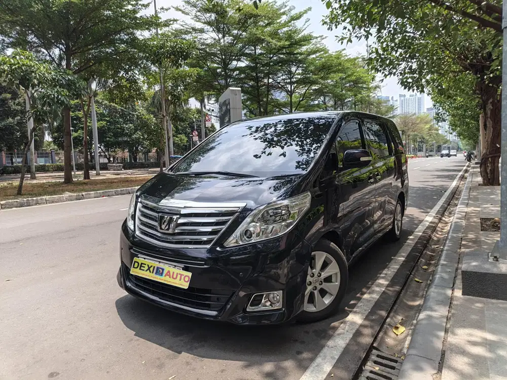 (KM50000)TOYOTA ALPHARD G ATPM 2015 NIK 2014 ISTIMEWA KM RENDAH