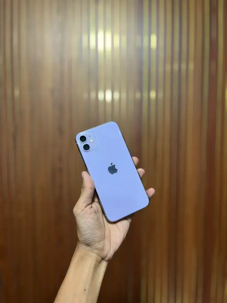 Iphone 11 128gb purple resmi indo