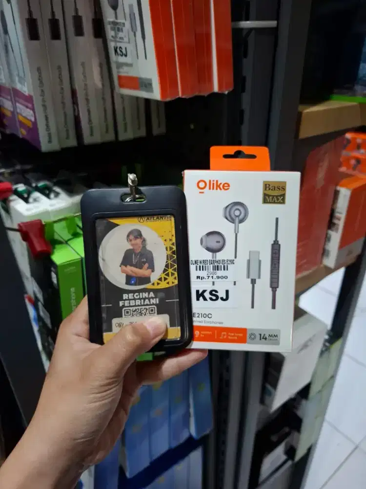 OLIKE WIRED EARPHONES E210C | ATLANTIS DAHSYAT