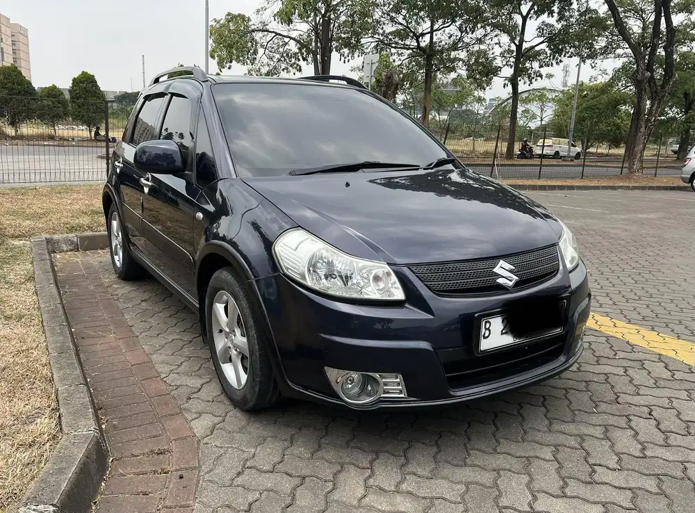 Suzuki X-Over SX4 Manual 2008 Biru Istimewa