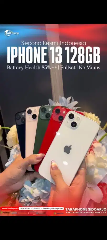 iphone 13 128GB Second Resmi