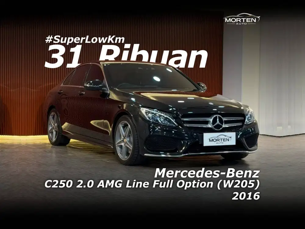 [SUPER Low Km!!!] Mercedes-Benz C250 2.0 AMG Line Full Option 2016