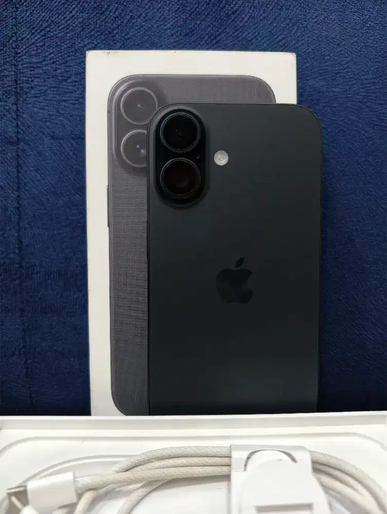 iPhone 16 basic 128GB iBox , Black Garansi Panjang