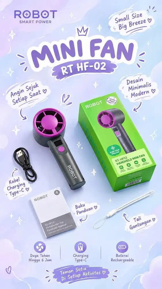 MINI FAN ROBOT RT HF02