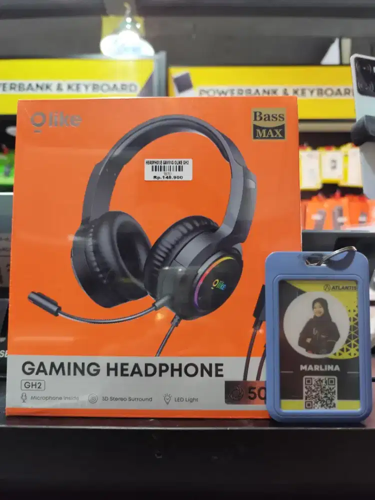 HEADPHONE GAMING OLIKE H2 | ATLANTIS DAHSYAT