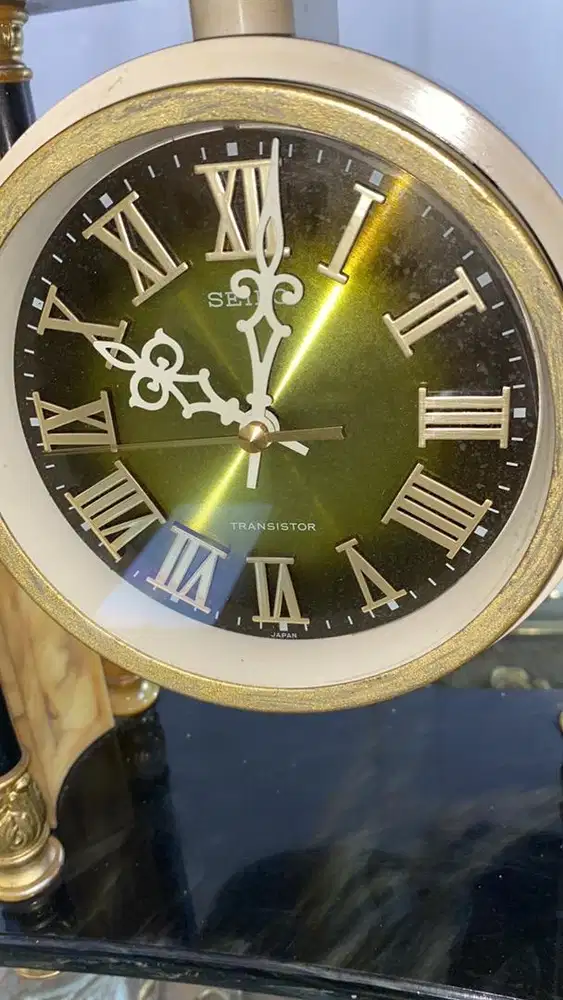 Jual jam meja Antik Seiko transistor