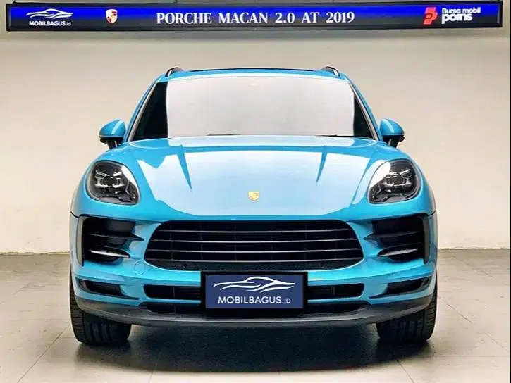 PORSCHE MACAN 2.0 AT 2019 Biru Muda Low KM N Low DP #CLK#