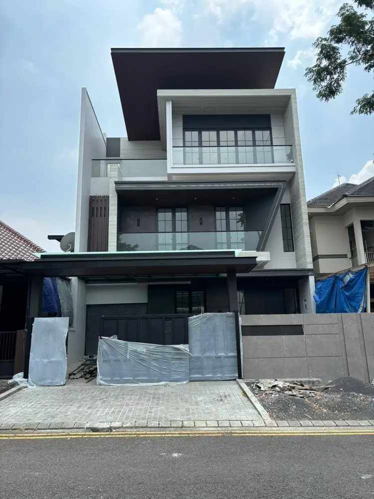 Dijual Rumah Baru Modern  Citraland Raya Alam Hijau Surabaya Barat