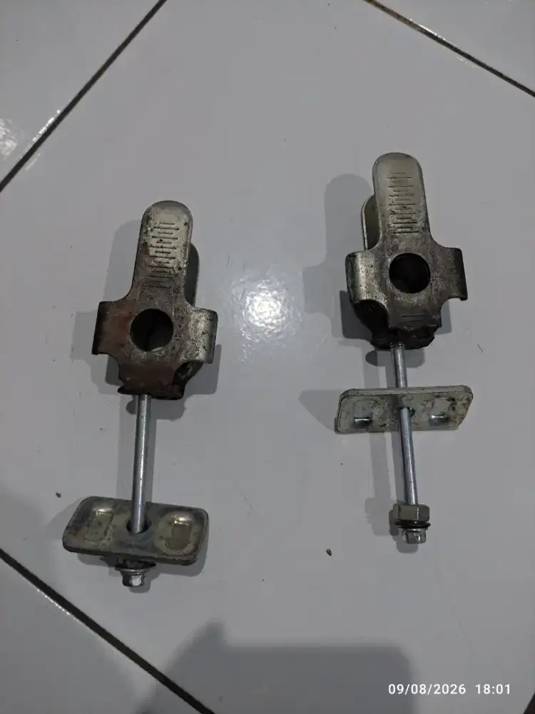 Dijual visor Masih baru Jupiter mx old sama anting rantai mx king