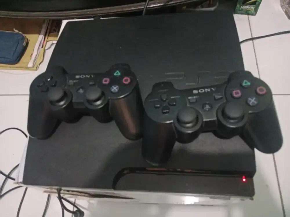 Ps 3 slim seri 30 lengkap nominus 320gb game banyak siap pakai