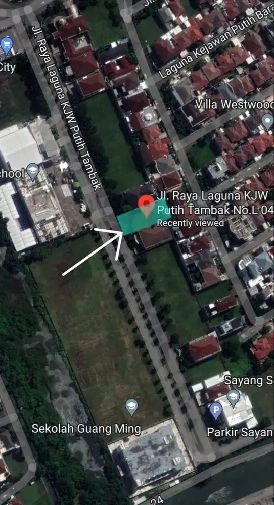 Dijual Tanah Kavling Pakuwon City Luar Cluster Surabaya Timur
