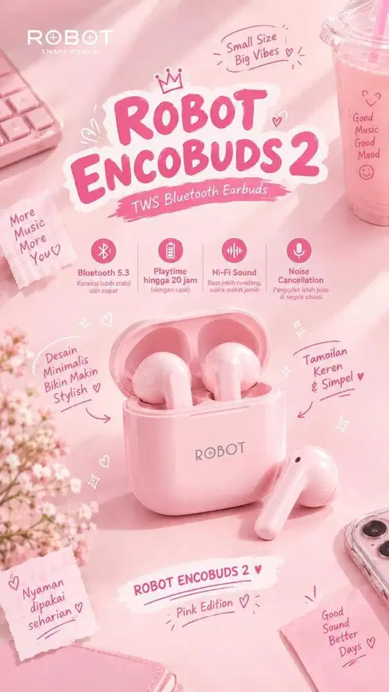 TWS Robot Enco Buds 2