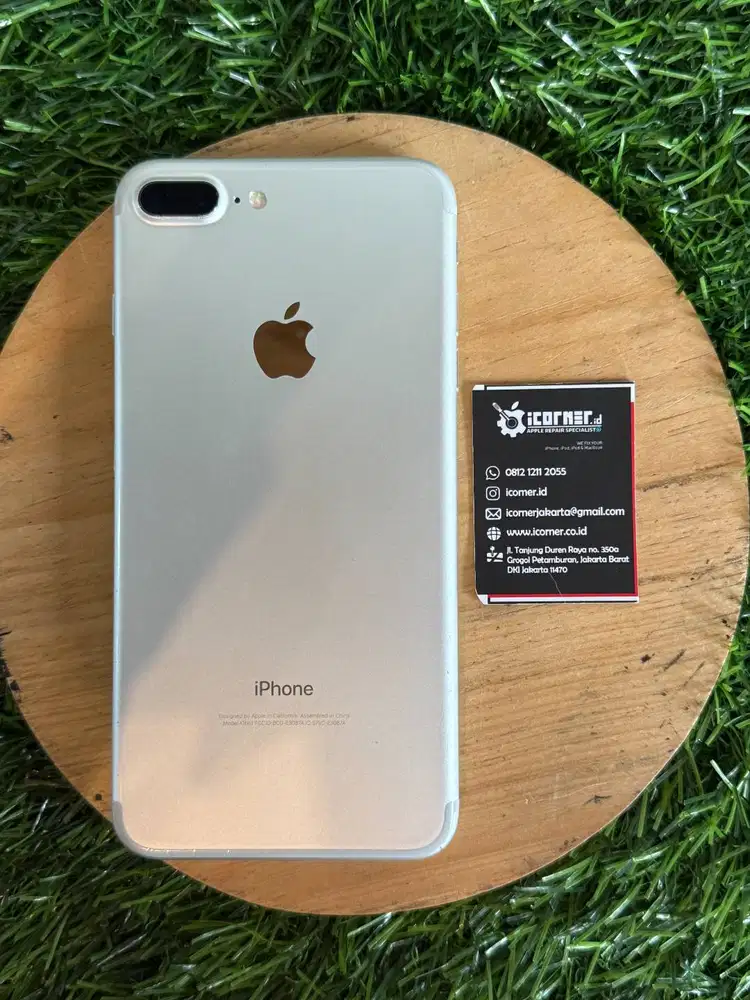iPhone 7 Plus 256GB Silver Ex - inter | Second Original | Garansi Toko