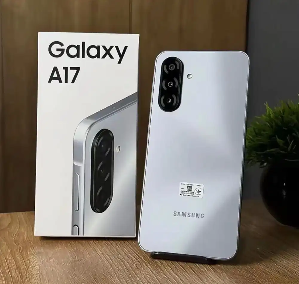 Samsung Galaxy A17 8/128gNgonten Stabil Tanpa Goyah dengan Kamera OIS!