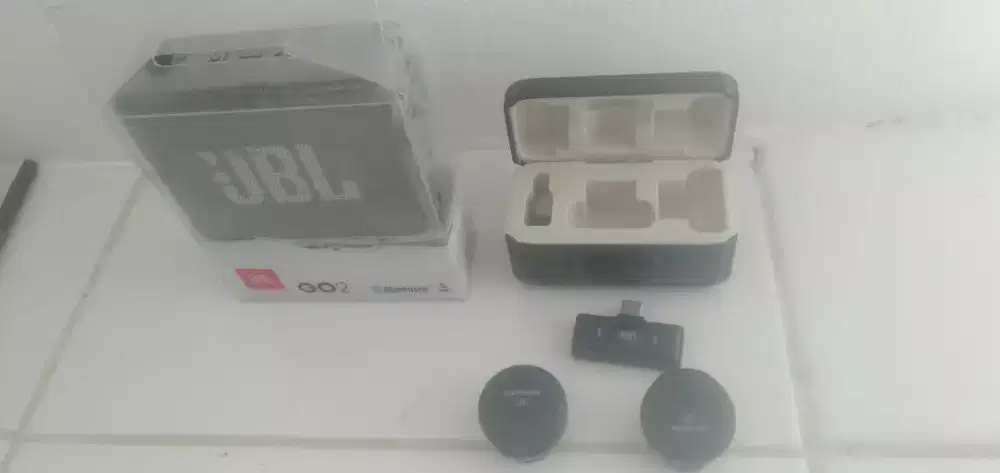 speaker bluetooth dan mic wirelles