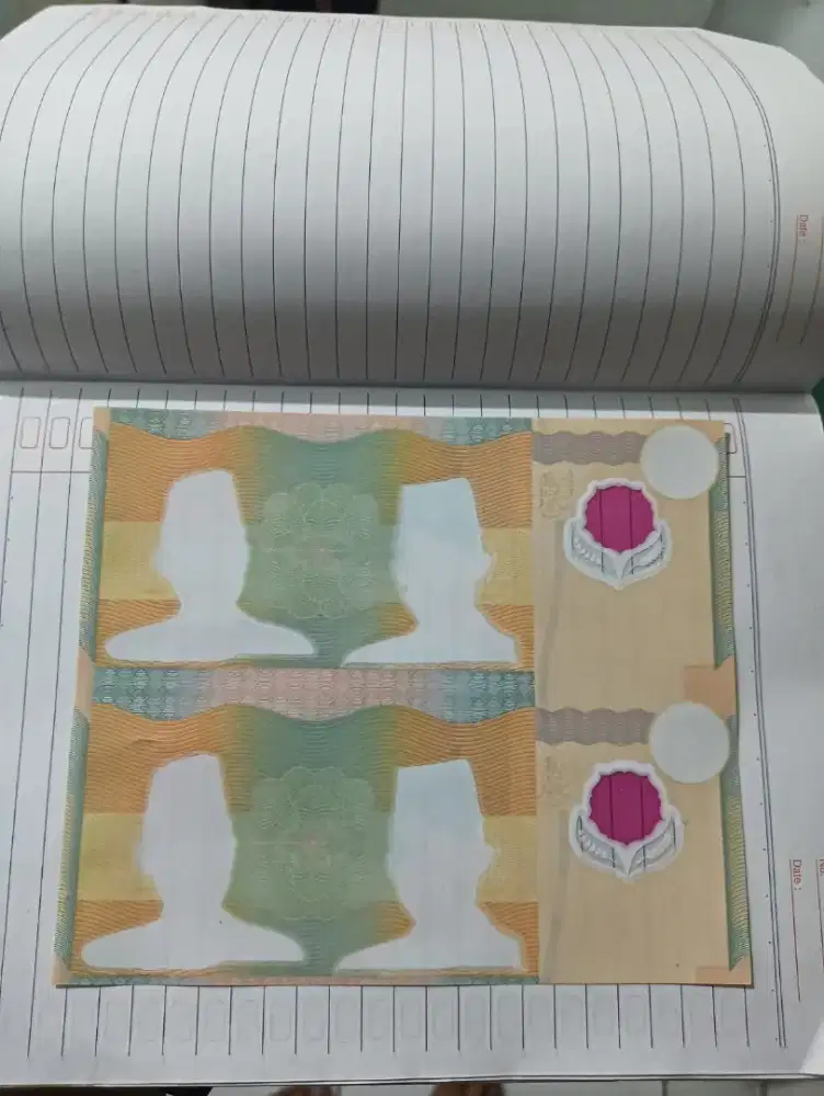 Uncut Dan Misprint 100.000 Polymer