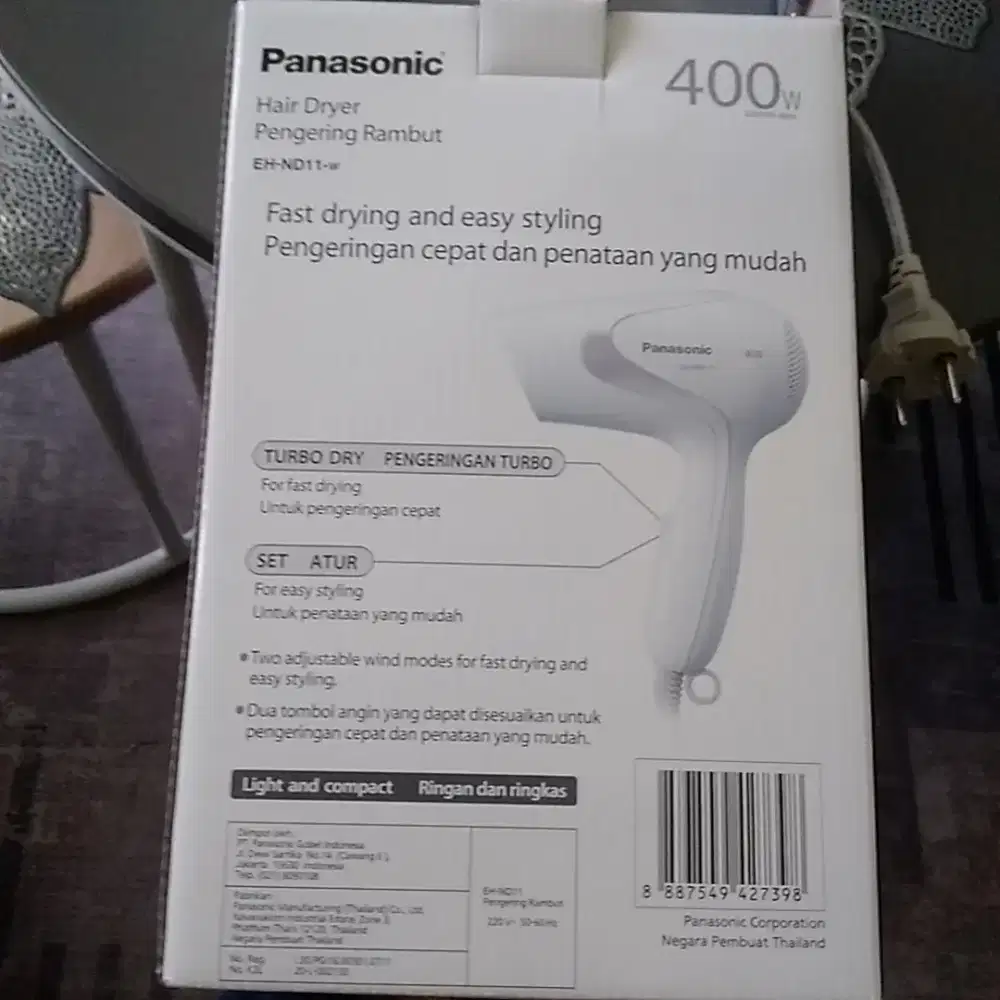 hairdryer masih baru kondisi mulus