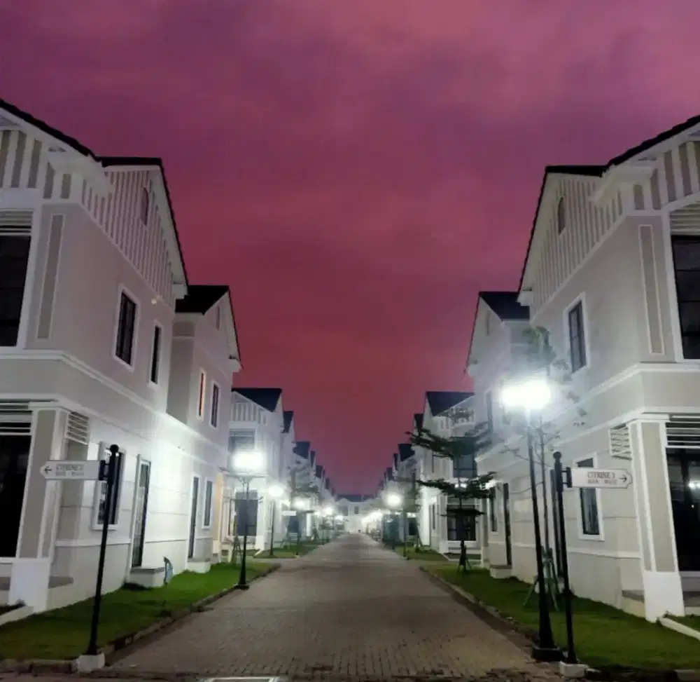 Disewakan Rumah Cluster CITRINE LAVON 2(FULL FURNISHED)