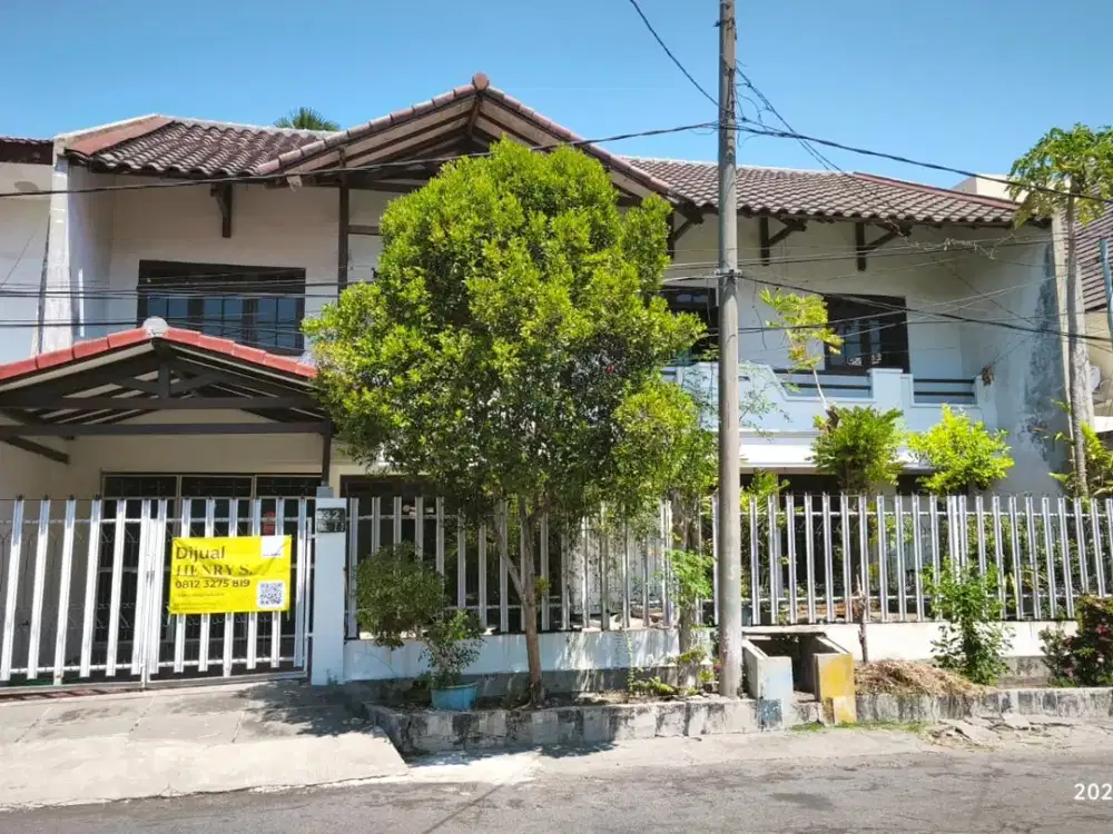 2112 Dijual Rumah Murah Kertajaya Indah Timur Surabaya Timur