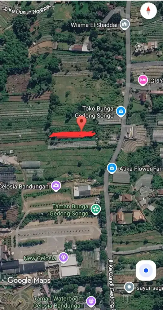 DiJual Cepat Tanah Pekarangan SHM 788M²