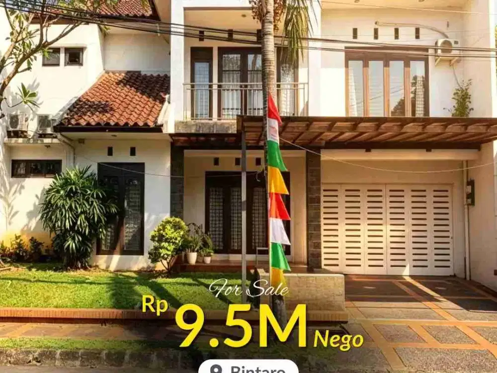 Jual rumah Bintaro Sektor 2 Harga Murah dibawah Njop