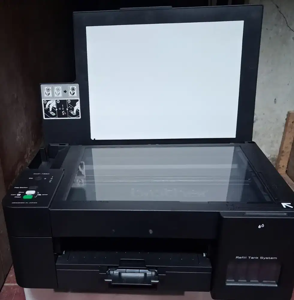 Di jual printer second merk Brother type DCP-T220,lengkap