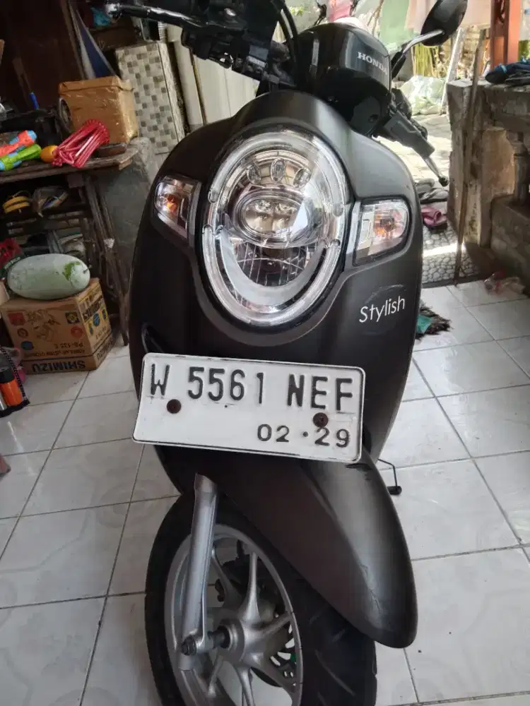 Scoopy 2019 siap pakai