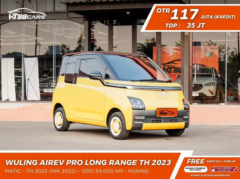 [BERAGARNSI] WULING AIREV PRO LONG RANGE TAHUN 2022/2023 KUNING