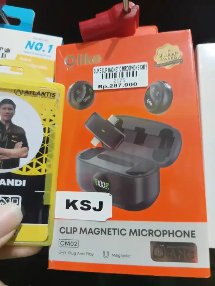 olike clip magnetic microphone cm02