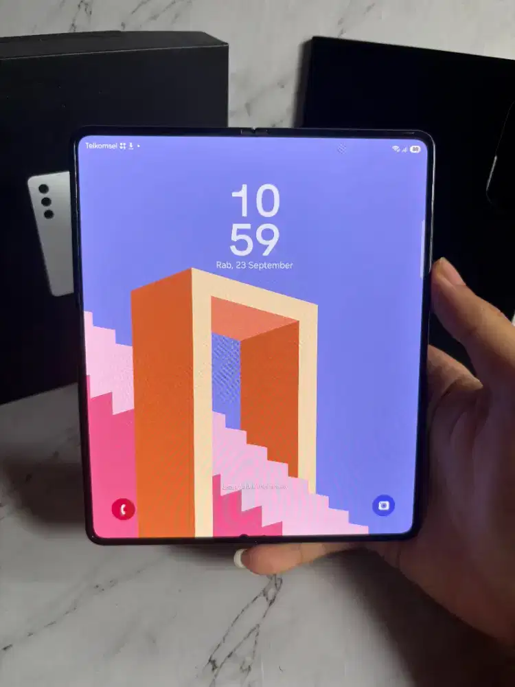 Samsung Z Fold 5 1tb Black Resmi Sein, Fullset Mulus Ada Minus