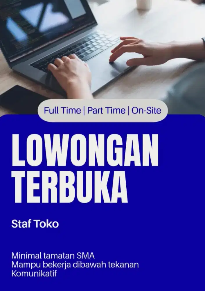 Lowongan Pekerjaan Staf Toko