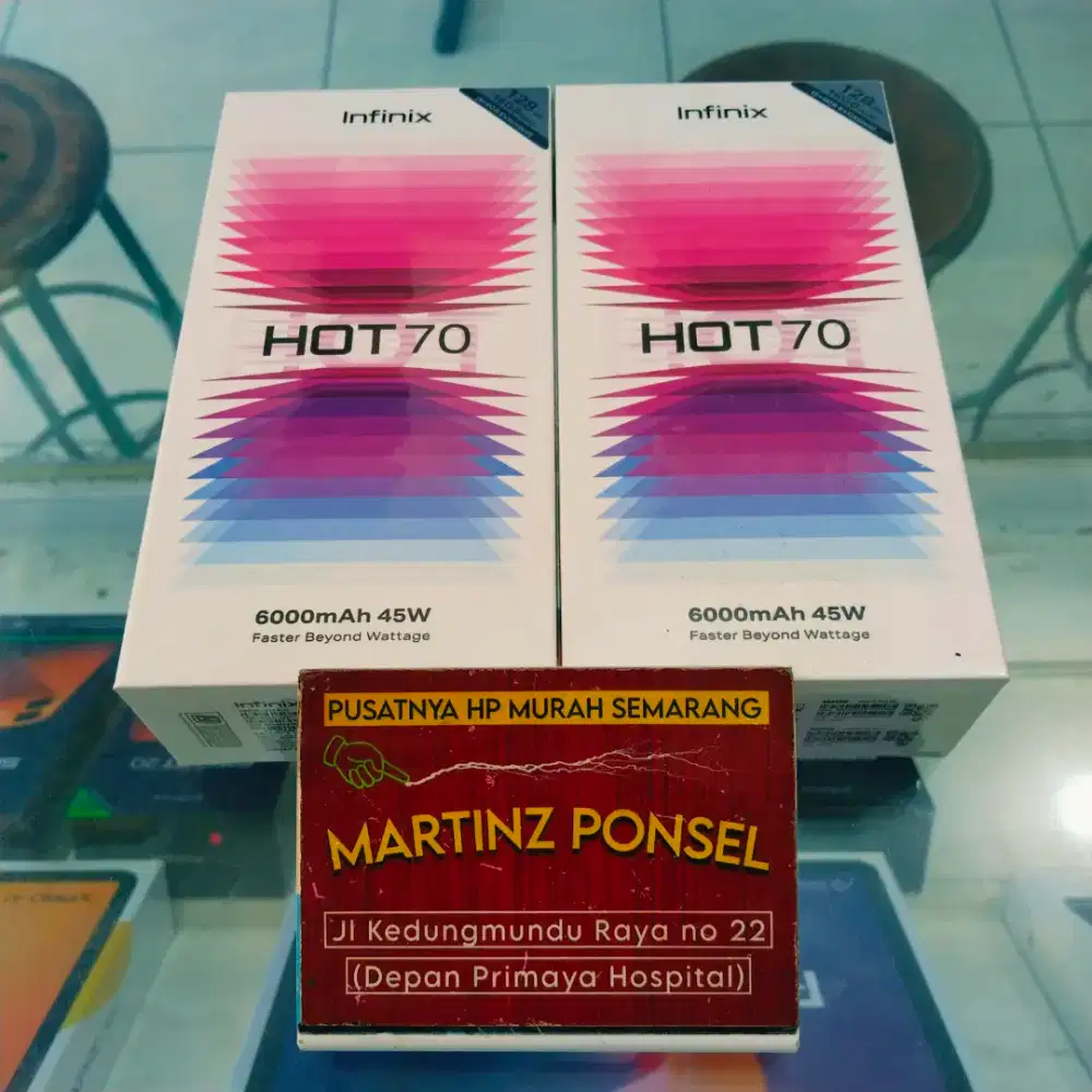 Infinix hot 70 8/128 new