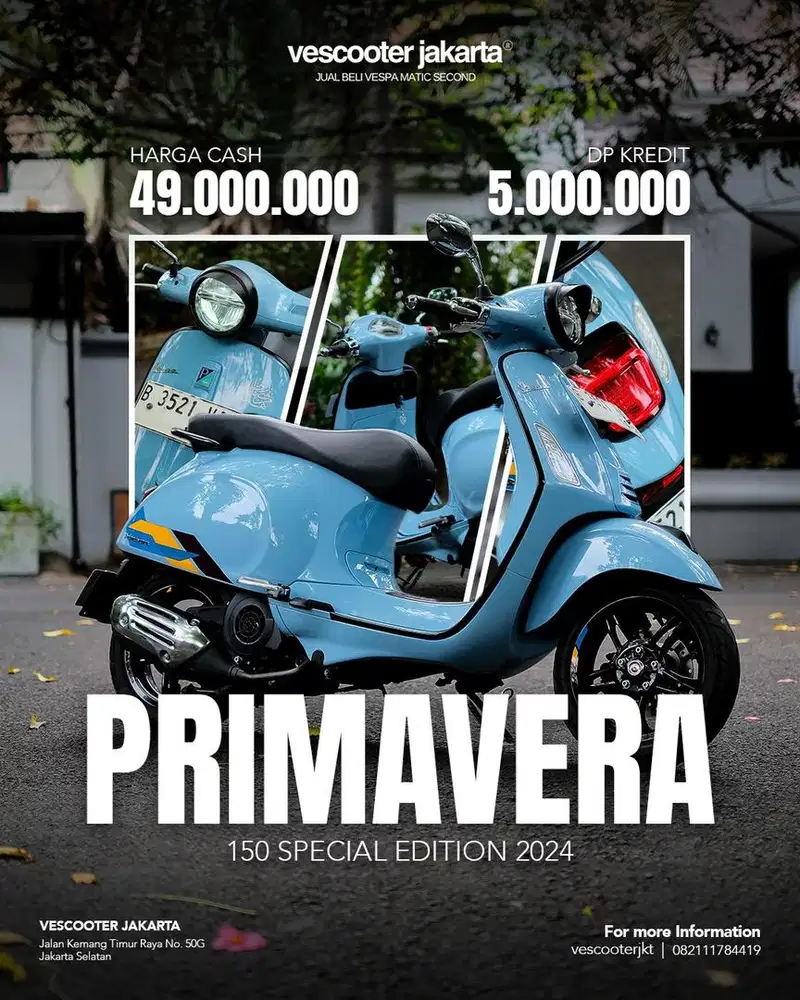 VESPA PRIMAVERA 150 SPECIAL EDITION 2024