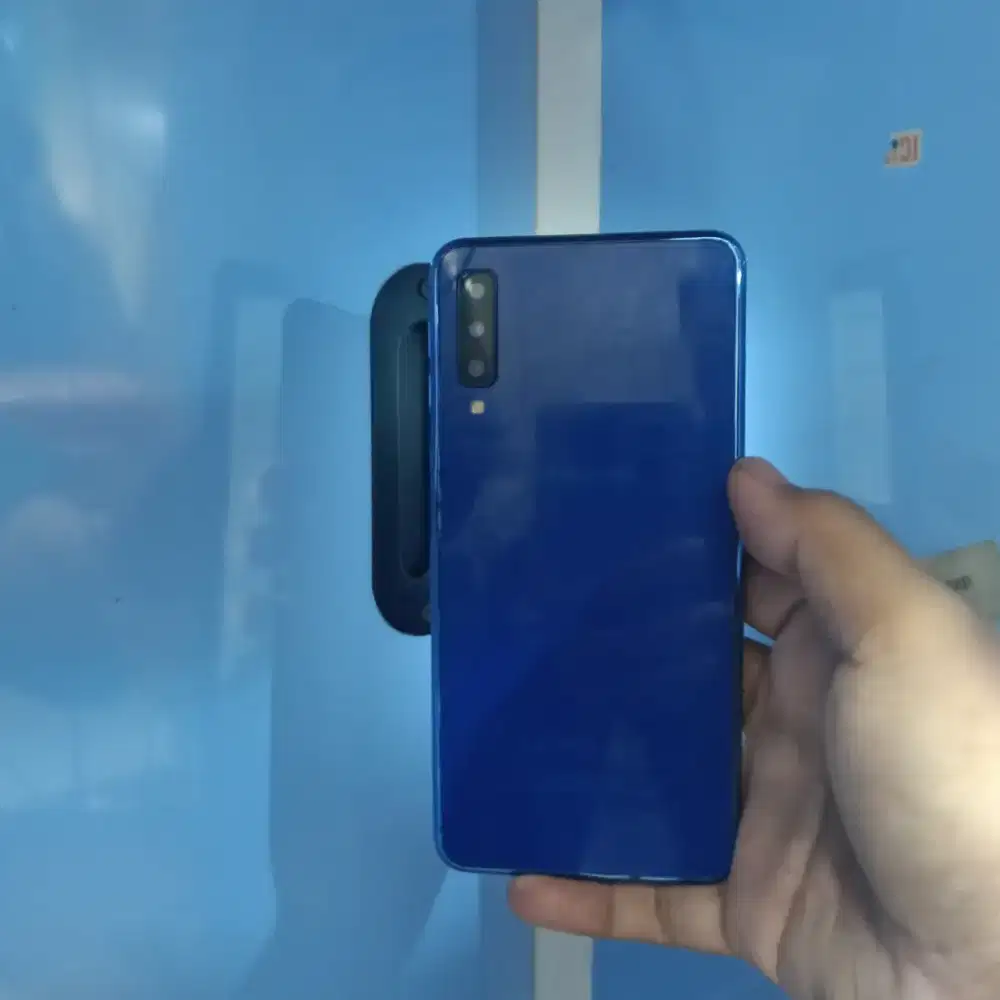 samsung a7 2018 4/64 gantian lcd normal fungsional net