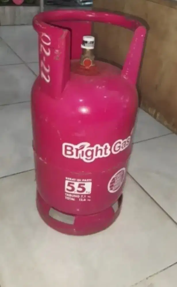 tabung gas pink dan kompor rinai
