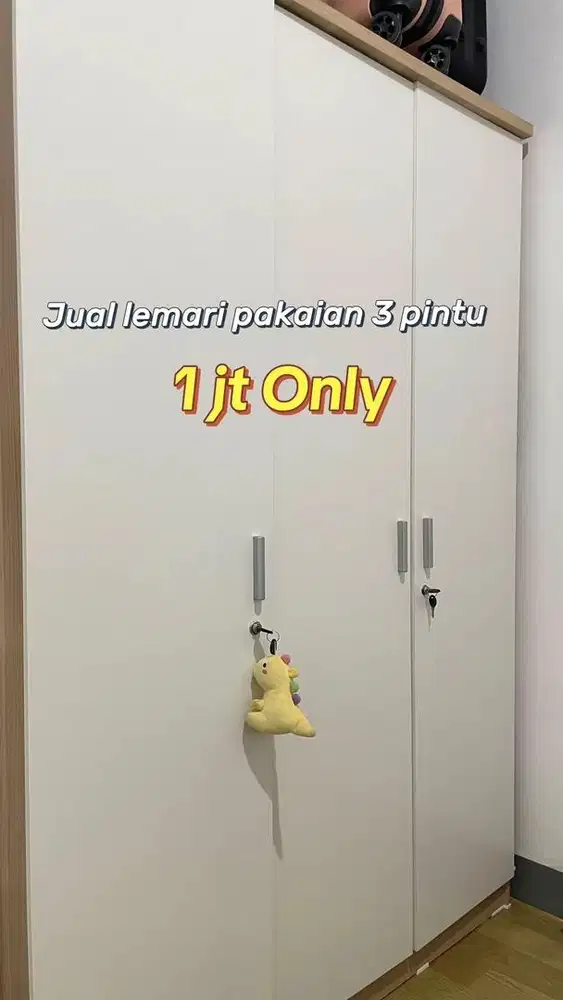 Jual Lemari Kayu 3 Pintu dari Brand PIRA