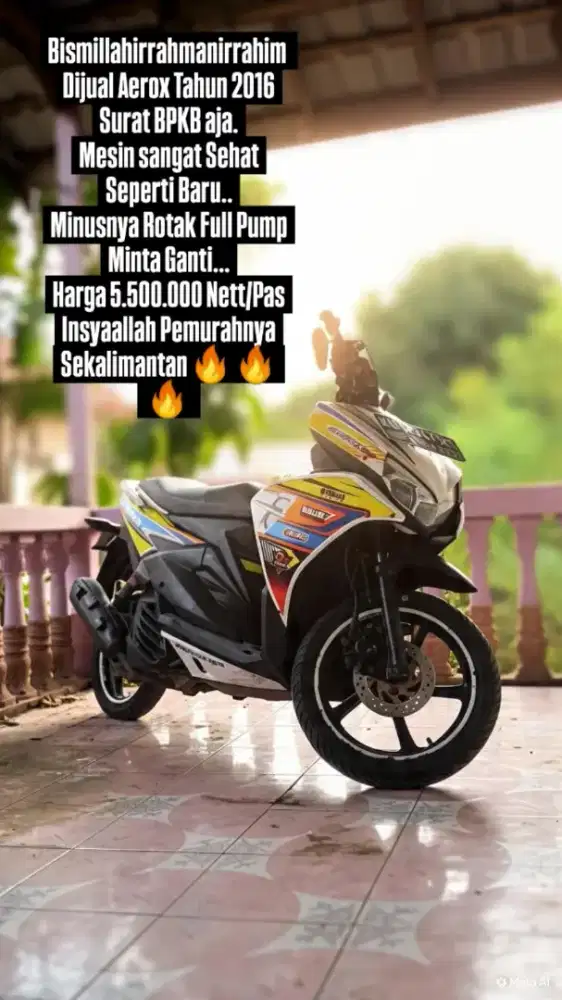 Aerox Tahun 2016