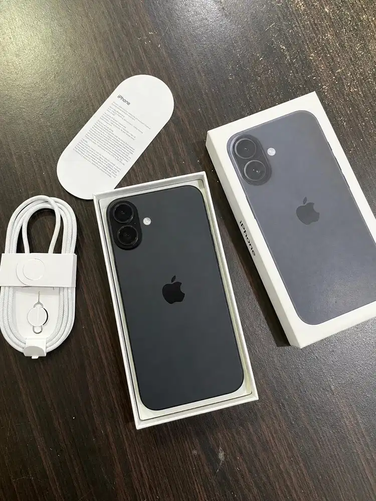 Iphone 16 plus 128gb mulus bisa semua kartu
