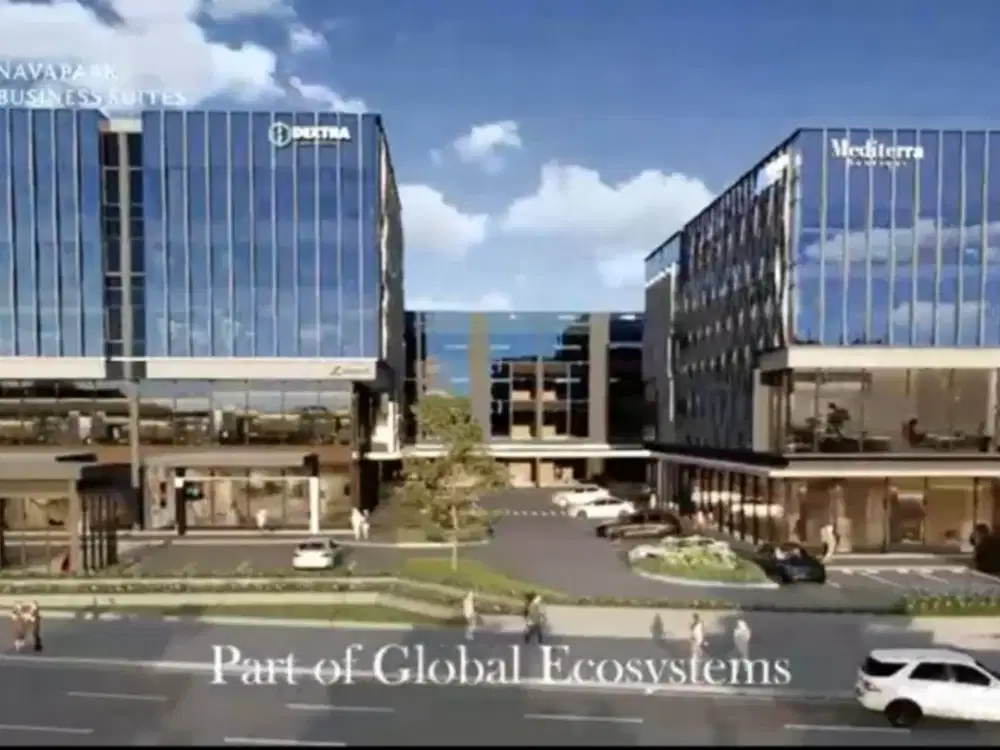 Kantor 4 lantai Navapark Bussines Suite di BSD