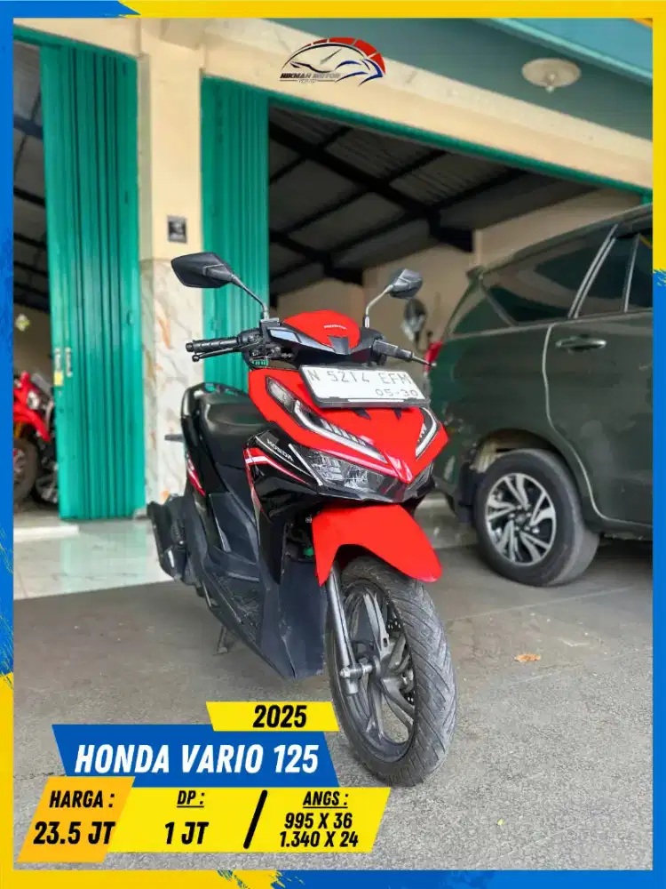HONDA VARIO 125 2025 BARANG ISTIMEWA HIKMAH MOTOR KEPUH MALANG