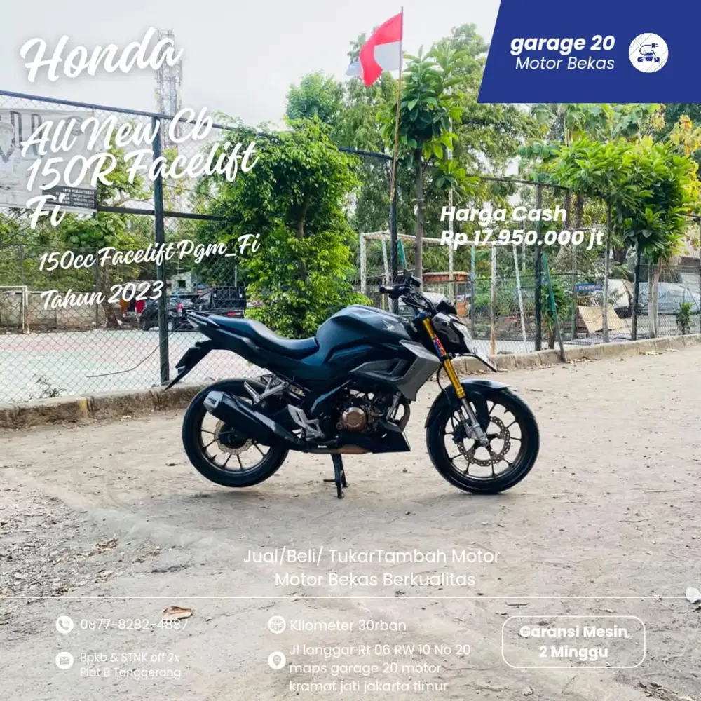Honda All New Cb 150R Facelift 150cc Pgm_Fi Tahun 2023