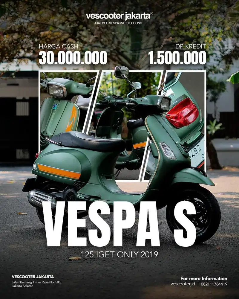 VESPA S 125 IGET 2019
