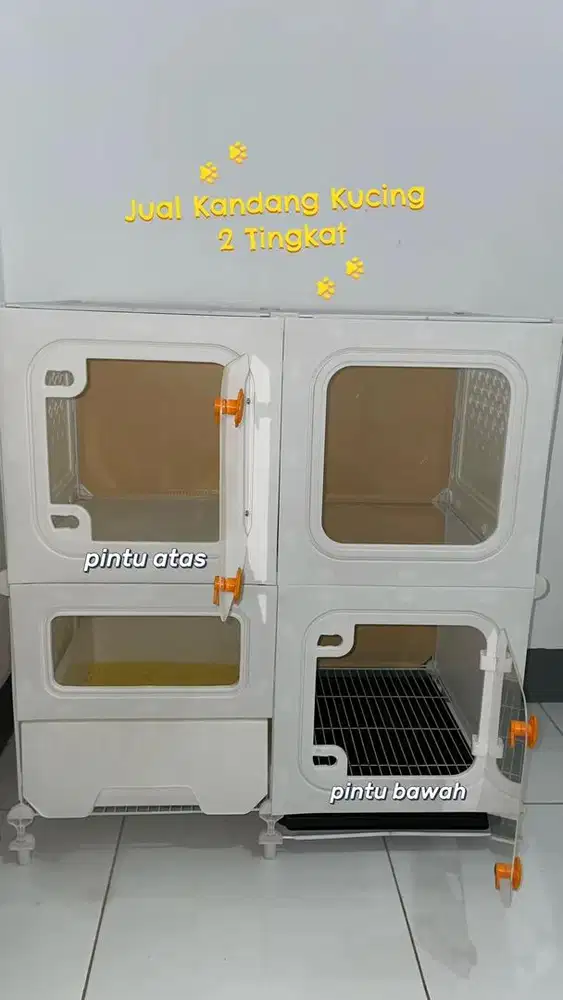 Jual kandang kucing 2 tingkat