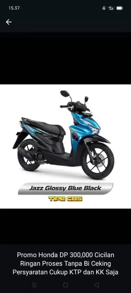 Motor baru Honda motor baru Honda
