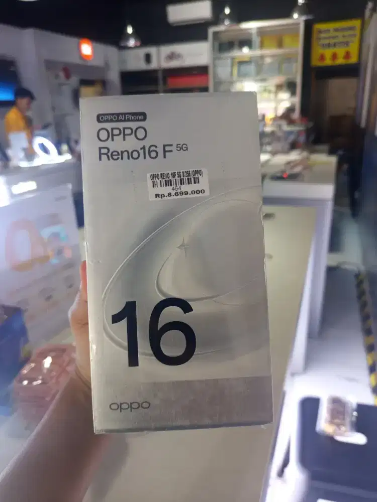 OPPO RENO 16F 5G 8/256 GB READY STOK DI TOKO ATLANTIS JEMPONG